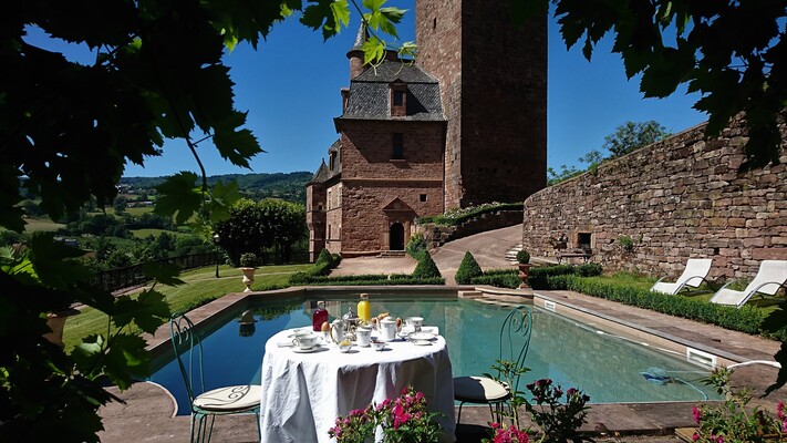 Château la Servayrie chambre d'hôte Forêt des Palanges