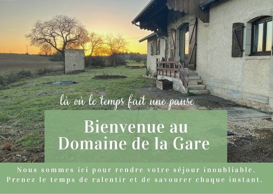 Domaine de la gare gîte à louer Scye
