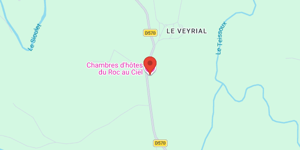Chambres d'hôtes du roc au ciel