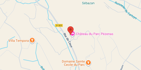 Chez Nerthe, Chateau du Parc, Pézenas