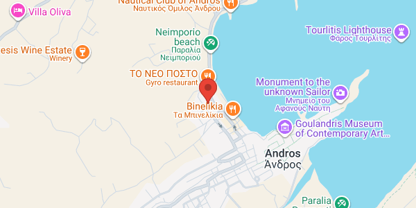 Kontos-Trandional house in Andros beach