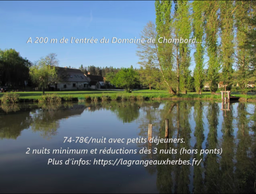 La Grange aux Herbes chambre d'hôte Loir-et-Cher